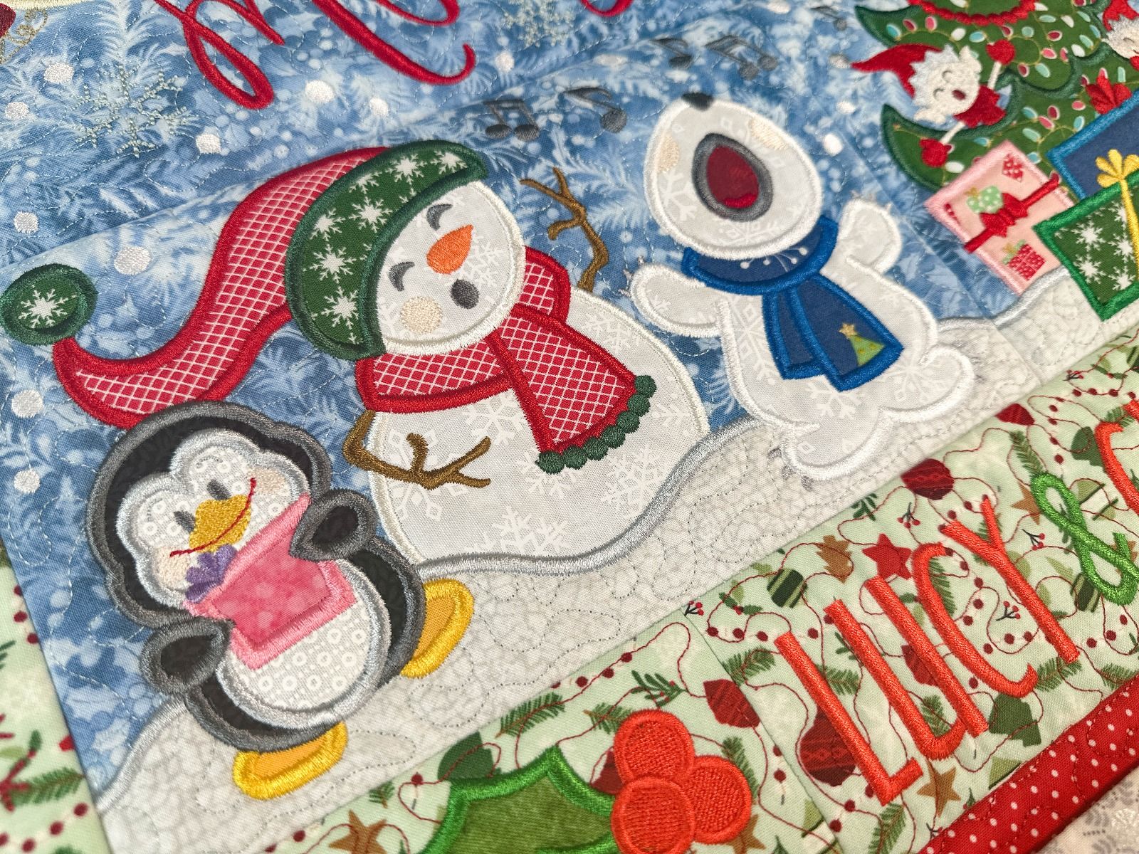ITH Whimsical Advent Calendar Machine Embroidery Designs by JuJu