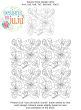 Butterflies and Flowers 2 End-to-End Quilting Design | Machine Embroidery Designs by JuJu