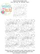 Ferns End-to-End Quilting Design | Machine Embroidery Designs by JuJu