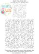 Gemstones End-to-End Quilting Design | Machine Embroidery Designs by JuJu