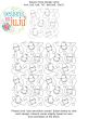 Gingerbread End-to-End Quilting Design | Machine Embroidery Designs by JuJu