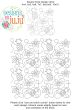 Hawaiian Pineapple End-to-End Quilting | Machine Embroidery Designs by JuJu