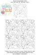Hot Air Balloons Clouds End-to-End Quilting Design | Machine Embroidery Designs by JuJu