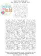 Iris End-to-End Quilting Design | Machine Embroidery Designs by JuJu