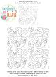 Jack-o-lanterns 1 End-to-End Quilting | Machine Embroidery Designs by JuJu