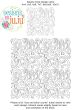 Fall Leaves and Acorns End-to-End Quilting Embroidery Designs | Machine Embroidery Designs by JuJu
