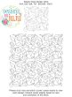 Leafy Vines And Loops End-to-End Quilting Design | Machine Embroidery Designs by JuJu