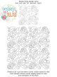 Paisley 5 End-to-End Quilting | Machine Embroidery Designs by JuJu