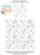 Retro Fruits With Loops End-to-End Quilting Design | Machine Embroidery Designs by JuJu