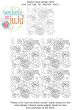 Serpentine Feathers End-to-End Quilting Design | Machine Embroidery Designs by JuJu