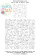 Swirly Vines End-to-End Quilting Embroidery Design | Machine Embroidery Designs by JuJu
