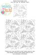 Vegas Feathers End-to-End Quilting Design | Machine Embroidery Designs by JuJu