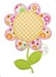 Flower Monogram Applique | Machine Embroidery Designs by JuJu