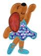Ballerina Animals Applique Machine Embroidery Designs by JuJu