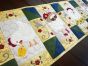 ITH Chicken Table Runner | Machine Embroidery Designs by JuJu