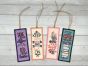 ITH Bookmarks Set 5 | Machine Embroidery Designs by JuJu