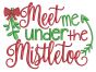 Christmas Word Art Set 3 Machine Embroidery Designs by JuJu