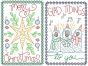 Christmas Greeting Cards 18 | Machine Embroidery Designs by JuJu