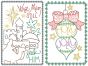 Christmas Greeting Cards 19 | Machine Embroidery Designs by JuJu