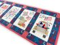 ITH Americana Table Runner | Machine Embroidery Designs by JuJu