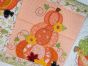 ITH Chunky Pumpkin Table Runner | Machine Embroidery Designs by JuJu