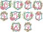 Lydia Numbers | Machine Embroidery Designs by JuJu