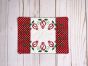 ITH Roses Mug Rug 3 | Machine Embroidery Designs by JuJu