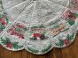 ITH Farmhouse Christmas Tree Skirt | Machine Embroidery Designs by JuJu