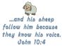 John 10:4