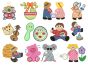 Nursery Rhymes Set 2 Applique Machine Embroidery Designs by JuJu 