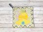 ITH Fresh Lemons Potholder 1 | Machine Embroidery Designs by JuJu