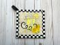 ITH Fresh Lemons Pot Holder 2 | Machine Embroidery Designs by JuJu