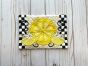 ITH Fresh Lemons Scallop Mug Rug | Machine Embroidery Designs by JuJu