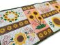 ITH Sunflower Table Runner | Machine Embroidery Designs by JuJu