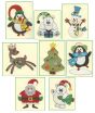 Whimsical Christmas Machine Embroidery Designs by JuJu