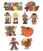 Give Thanks Applique Machine Embroidery Designs by JuJu 