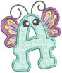 Cute Little Bug Alphabet | Machine Embroidery Designs by JuJu