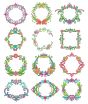 Fancy Monogram Frames Machine Embroidery Designs by JuJu