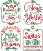 Farm Fresh Christmas 19 | Machine Embroidery Designs by JuJu