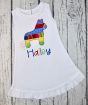 Cinco de Mayo Pinata Raggy Applique | Machine Embroidery Designs by JuJu