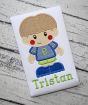 Jersey Boy Applique | Machine Embroidery Designs by JuJu