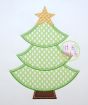 Christmas Tree Pennant Applique | Machine Embroidery Designs by JuJu