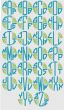 Three Letter Deco Filled Circular Monogram Machine Embroidery Designs by JuJu