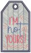 In The Hoop Sassy Luggage Tags | Machine Embroidery Designs by JuJu