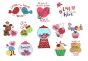 Sweet Valentine Applique Machine Embroidery Designs by JuJu 