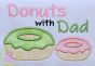 Donuts with Dad Applique | Machine Embroidery Designs by JuJu