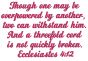 Ecclesiastes 4:12