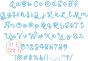 Lemon Meringue Embroidery Font | Machine Embroidery Designs by JuJu