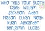 Who Tells Your Story Scratchy Embroidery Font | Machine Embroidery Designs by JuJu
