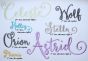 Starstruck Embroidery Font | Machine Embroidery Designs by JuJu 